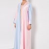 bsi3433 1 Dual shaded collared abaya