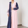 bsi3434 1 Dual shaded collared abaya