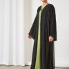bsi3438 1 Lace and beads embellished abaya