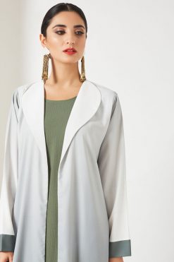 bsi3440 4 Collared abaya Set