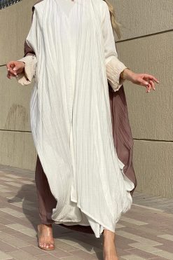 Multicolor Abaya Set 10 MOI072108 3 scaled Multicolor Abaya Set