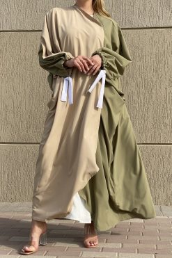 MOI072111 4 1 scaled Multicolor Abaya Set