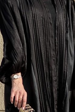 Shimmer & Organza Designer Abaya