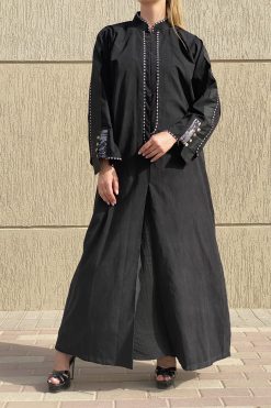 MOI072124 3 scaled Black Shamua Designer Abaya
