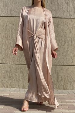 MOI072131 3 scaled Mandys Pink Abaya Set