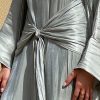 Tiara Grey Abaya Set