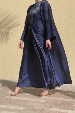 MOI072138 2 scaled Navy Abaya Set