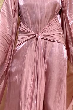 Pink Abaya Set