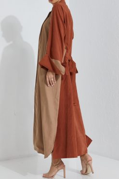 MOI072144 3 Brown Abaya