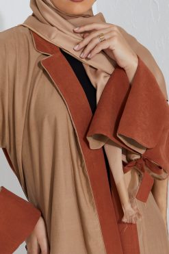 MOI072144 4 Brown Abaya