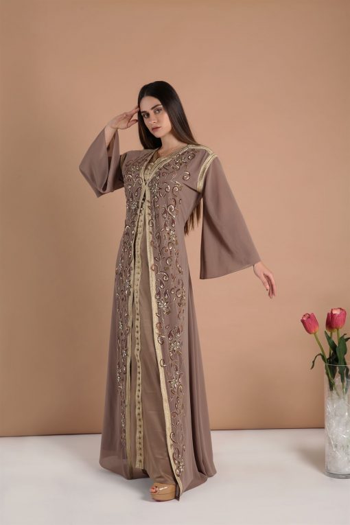 Gold Cinnamon Kaftan