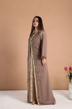 ABSOLC 000035 5 1 Gold Cinnamon Kaftan