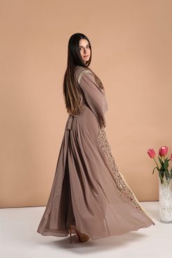 ABSOLC 000035 6 1 Gold Cinnamon Kaftan