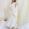 Loden 000002 1 scaled Linen Wrap Dress with Throw