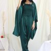 Satin Smocked Set