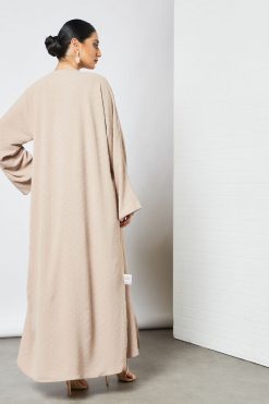 bsi3504 4 Golden Pleated Inner Abaya