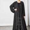 bsi3511 1 Black Pleated Inner Abaya