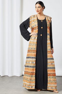 Embroidered Bisht Inner
