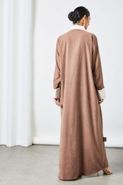 bsi3532 4 Coat collared Abaya