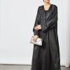 Black beads embellished abaya