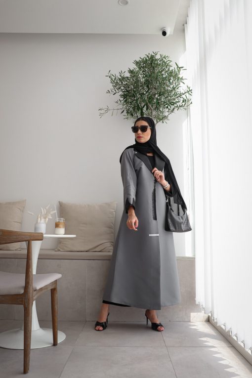 Light Grey Abaya