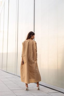 M2110 4 1 Gold oversized dress
