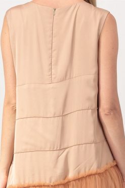 Nasr 31390 6 Embrodiry Tulle Dress