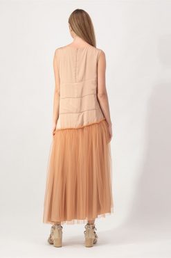 Nasr 31390 5 Embrodiry Tulle Dress