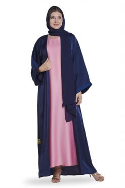 Blue Sheen Abaya