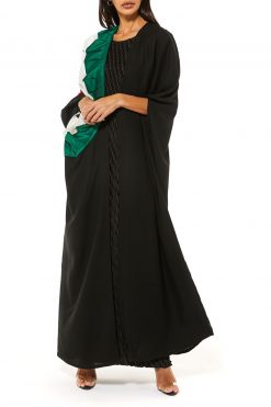 MOI1121001 2 Emirati Crepe Abaya
