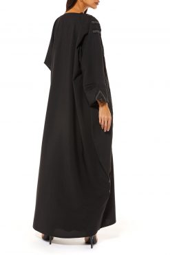 MOI1121005 5 Front Open Casual Abaya