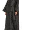 MOI1121013 1 Black Jacquard Abaya
