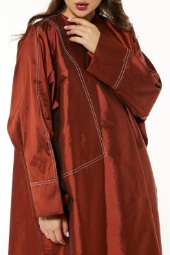 MOI1121037 5 Rust Tafta Abaya