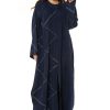 Shamua Navy Casual Abaya