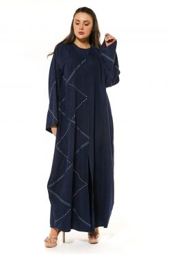 Shamua Navy Casual Abaya