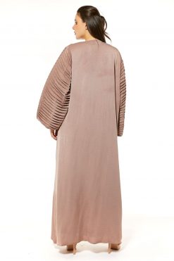 MOI1121047 4 Nude Casual Abaya