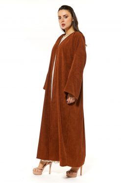 MOI1121055 2 Cordry Brown Abaya