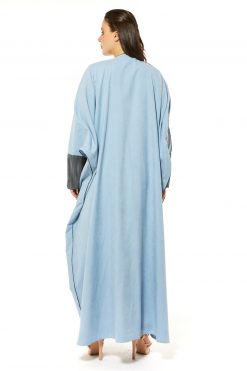 MOI1121056 5 Blue Shamua Casual Abaya