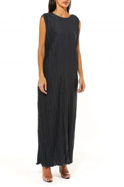 Black Pleated Under Abaya