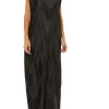 Black Harir Maqsood Crushed Design Under Dress