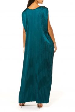 MOI1121073 3 Green Armani Silk Under Dress