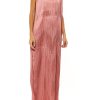 MOI1121074 Dark Peach Armani Silk Under Dress