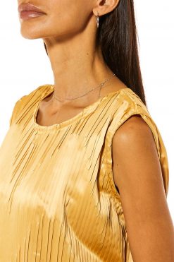 MOI1121075 2 Golden Sand Armani Silk Under Dress