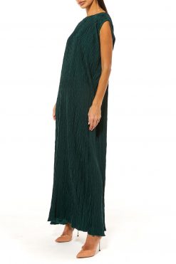 MOI1121079 3 Green Crushed Harir Maqsood Under Dress