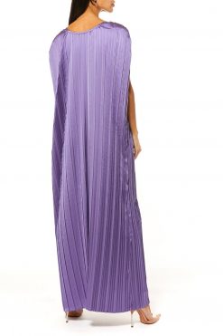 MOI1121096 3 Purple Armani Silk Under Dress