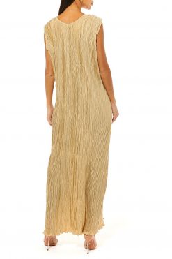 MOI1121098 4 Beige Crushed Harir Maqsood Under Dress