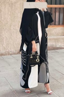 YD 0122001 2 Hand Made Abaya