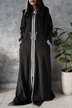 AL103 4 Casual Abaya Set