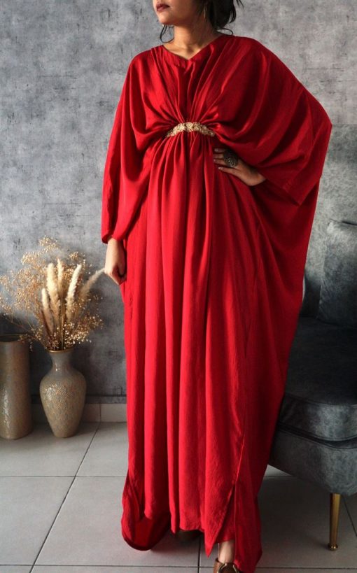 Rouge Red Kaftan