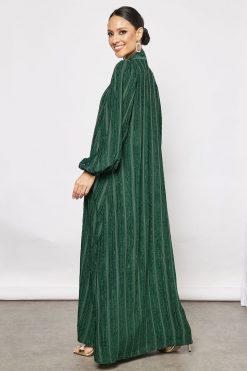 Green Bisht Abaya With Inner 7 bsi3553 3 Green Bisht Abaya With Inner